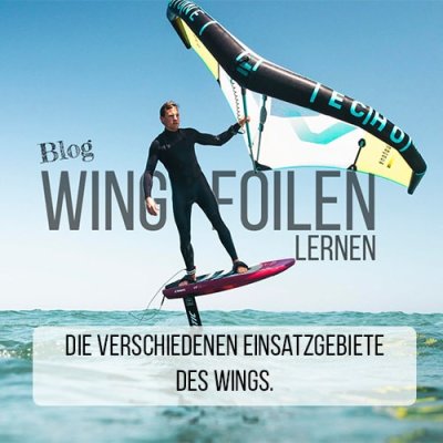 Lerne die verschiedenen Einsatzgebiete des Foilwings kennen! - Foil Wing Lernen - Die Einsatzmöglichkeiten des Wings