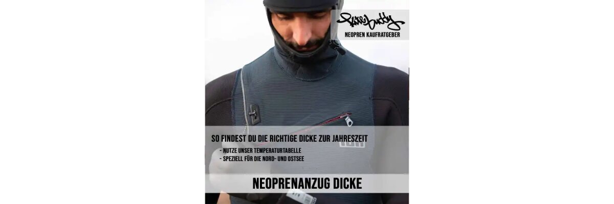 Welche Neoprendicke ist die richtige für Dich? - Aus dem Neopren Kompendium - Welche Neoprendicke kaufen?
