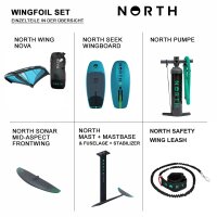Wingfoil Set Einsteiger North Nova