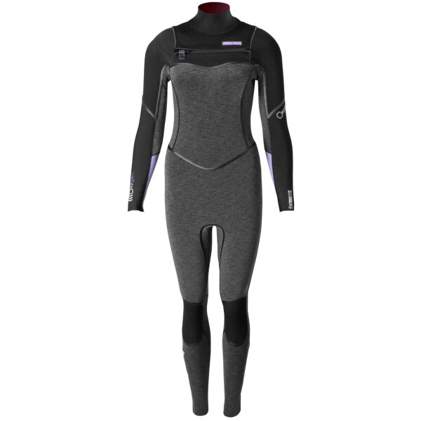 Prolimit Oxygen 6/4mm XS TR Freezip Women Black Heather/Lavender